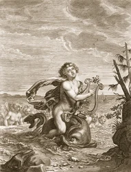 Arion Preserved by a Dolphin